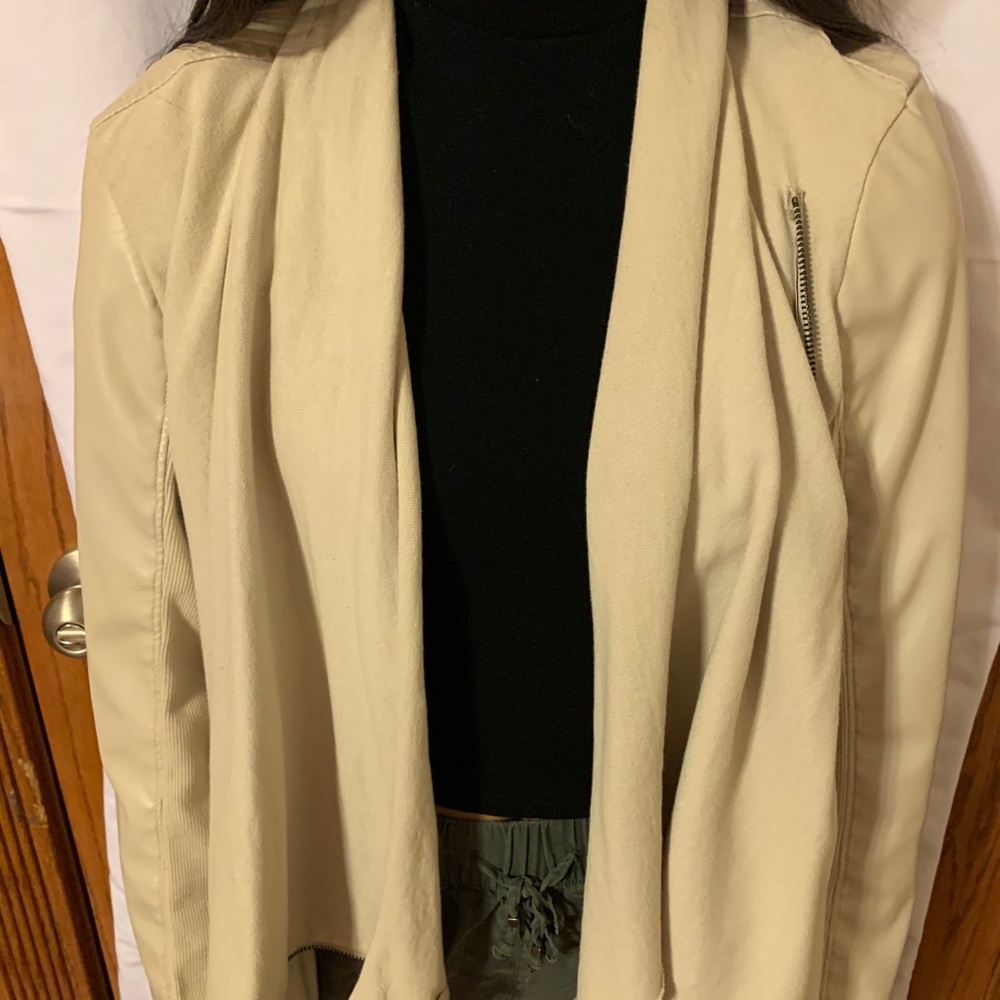 Leather jacket